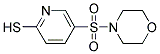 5-(MORPHOLIN-4-YLSULFONYL)PYRIDINE-2-THIOL Struktur