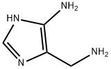 5-(AMINOMETHYL)-1H-IMIDAZOL-4-AMINE Struktur