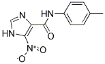 N-(4-METHYLPHENYL)-5-NITRO-1H-IMIDAZOLE-4-CARBOXAMIDE Struktur