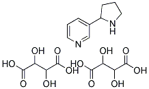 (R,S)-NORNICOTINE BITARTRATE Struktur