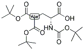 BOC-D-GLA(OTBU)2-OH Struktur