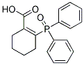 2-(DIPHENYL-PHOSPHINOYL)-CYCLOHEX-1-ENECARBOXYLIC ACID Struktur