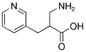 2-AMINOMETHYL-3-PYRIDIN-3-YL-PROPIONIC ACID Struktur