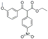 3-(3-METHOXY-PHENYL)-2-(4-NITRO-PHENYL)-3-OXO-PROPIONIC ACID ETHYL ESTER Struktur