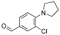 3-CHLORO-4-PYRROLIDIN-1-YL-BENZALDEHYDE Struktur