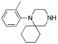 1-(2-METHYLPHENYL)-1,4-DIAZASPIRO[5.5]UNDECANE Struktur