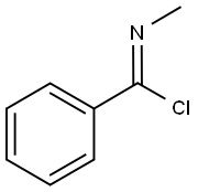 N-METHYL-BENZIMIDOYL CHLORIDE Struktur