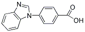 4-(1H-BENZIMIDAZOL-1-YL)BENZOIC ACID Struktur