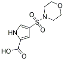 4-(MORPHOLIN-4-YLSULFONYL)-1H-PYRROLE-2-CARBOXYLIC ACID Struktur