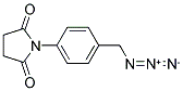 1-[4-(AZIDOMETHYL)PHENYL]-2,5-PYRROLIDINEDIONE Struktur