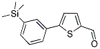 5-[3-(TRIMETHYLSILYL)PHENYL]THIOPHENE-2-CARBALDEHYDE Struktur