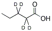 PENTANOIC-2,2,3,3-D4 ACID Struktur