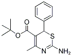 TERT-BUTYL 2-AMINO-4-METHYL-6-PHENYL-6H-1,3-THIAZINE-5-CARBOXYLATE Struktur