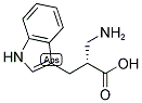 (R)-2-AMINOMETHYL-3-(1H-INDOL-3-YL)-PROPIONIC ACID Struktur