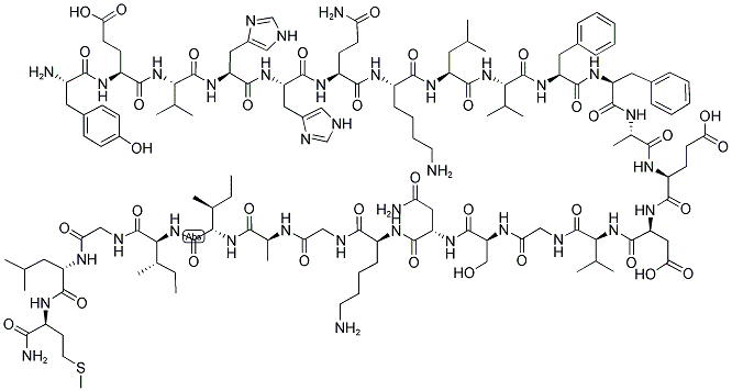 BETA-AMYLOID (10-35), AMIDE Struktur