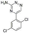 5-(2,5-DICHLORO-PHENYL)-[1,2,4]TRIAZIN-3-YLAMINE Struktur