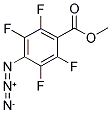 METHYL 4-AZIDOTETRAFLUOROBENZOATE Struktur