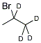 2-BROMOPROPANE-1,1,1,2-D4 Struktur