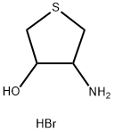 4-AMINO-3-HYDROXYTETRAHYDROTHIOPHENEHYDROBROMIDE Struktur