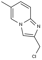 2-(CHLOROMETHYL)-6-METHYLIMIDAZO[1,2-A]PYRIDINE Struktur