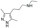 N-[3-(3,5-DIMETHYL-1H-PYRAZOL-4-YL)PROPYL]-N-ETHYLAMINE Struktur