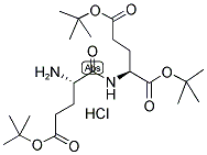 H-GLU(OTBU)-GLU(OTBU)-OTBU HCL Struktur