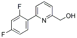 [6-(2,4-DIFLUOROPHENYL)PYRIDIN-2-YL]METHANOL Struktur