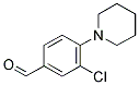 3-CHLORO-4-PIPERIDIN-1-YL-BENZALDEHYDE Struktur