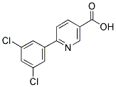 6-(3,5-DICHLOROPHENYL)NICOTINIC ACID Struktur