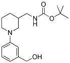 [1-(3-HYDROXYMETHYL-PHENYL)-PIPERIDIN-3-YLMETHYL]-CARBAMIC ACID TERT-BUTYL ESTER Struktur