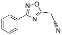 (3-PHENYL-1,2,4-OXADIAZOL-5-YL)ACETONITRILE Struktur