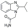 2-(2-ISOPROPYL-1H-BENZIMIDAZOL-1-YL)ACETAMIDE Struktur