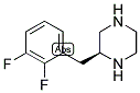 (S)-2-(2,3-DIFLUORO-BENZYL)-PIPERAZINE Struktur