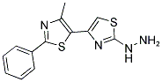 (4'-METHYL-2'-PHENYL-[4,5']BITHIAZOLYL-2-YL)-HYDRAZINE Struktur