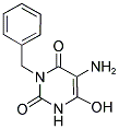 5-AMINO-3-BENZYL-6-HYDROXY-1H-PYRIMIDINE-2,4-DIONE Struktur