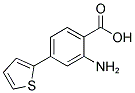 BENZOIC ACID, 2-AMINO-4-(2-THIENYL)- Struktur