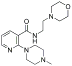 2-(4-METHYL-PIPERAZIN-1-YL)-N-(2-MORPHOLIN-4-YL-ETHYL)-NICOTINAMIDE Struktur