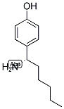 (S)-4-(1-AMINOHEXYL)PHENOL Struktur