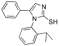 1-(2-ISOPROPYLPHENYL)-5-PHENYL-1H-IMIDAZOLE-2-THIOL Struktur