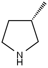 (S)-3-METHYL PYRROLIDINE Struktur