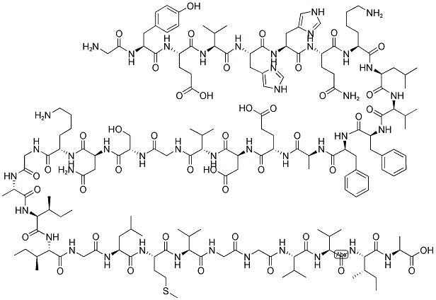 BETA-AMYLOID (9-42) Struktur