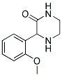 3-(2-METHOXY-PHENYL)-PIPERAZIN-2-ONE Struktur