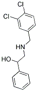 2-((3,4-DICHLOROBENZYL)AMINO)-1-PHENYLETHANOL Struktur