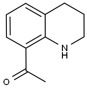 1-(1,2,3,4-TETRAHYDRO-8-QUINOLINYL)ETHANONE Struktur