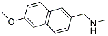 N-[(6-METHOXY-2-NAPHTHYL)METHYL]-N-METHYLAMINE Struktur