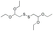 BIS(2,2-DIETHOXYETHYL) DISULFIDE Struktur