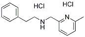 N-[(6-METHYLPYRIDIN-2-YL)METHYL]-2-PHENYLETHANAMINE DIHYDROCHLORIDE Struktur