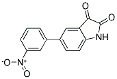 5-(3-NITROPHENYL)-1H-INDOLE-2,3-DIONE Struktur