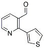 2-(3-THIENYL)NICOTINALDEHYDE Struktur