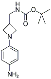 [1-(4-AMINO-PHENYL)-AZETIDIN-3-YLMETHYL]-CARBAMIC ACID TERT-BUTYL ESTER Struktur